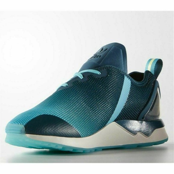 NEW Adidas ZX Flux Adv Asymmetric S79056 blue ombr - Picture 5 of 8